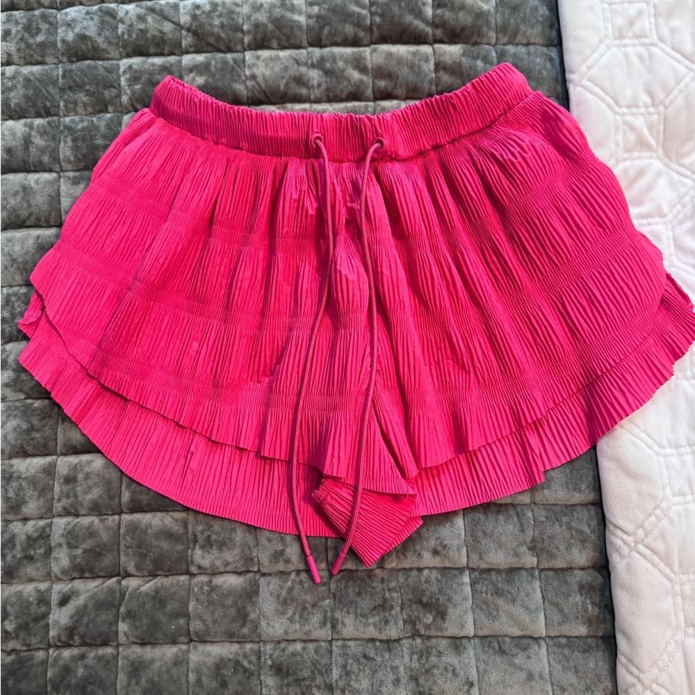 Free People Movement fushia short
